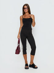 Jobey Capri Pants Black