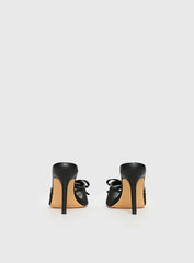 Monroe Heels Black Mesh