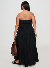 Osment Maxi Dress Black Curve